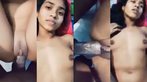 Desi GF Fucking Big Cock Getting Wet