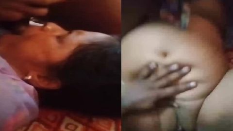 Mature MILF 3some viral sex with husband and friend
