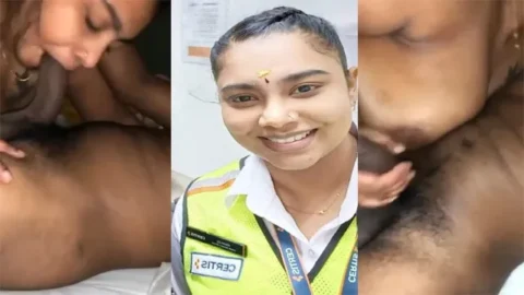 Beautiful Mallu girl blowing like pro