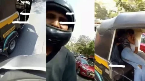 Viral Insta Traffic Jam Fucking Hard in Auto