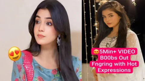 Beautiful Famous Actress & Model gets - Crazy in her Debut Boobs Out Fngring with Hot Expressions Full 5Min