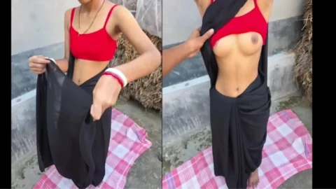 Real Girl Fucking with Boyfriend small Boobs