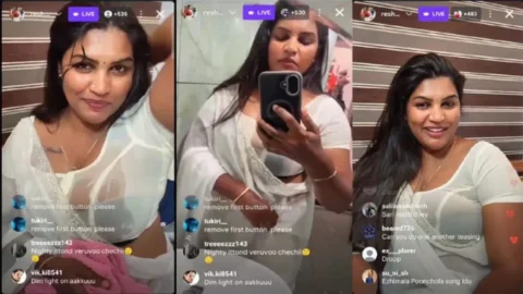 Mallu Makeup Artist Reshma Insta Exclusive Live Chat 2