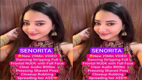 Senorita Famous Instagram Influencer New 29Min Premium Live