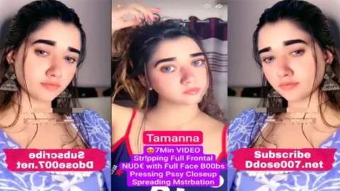 Tamanna Beautiful Insta Influencer Most Exclusive Premium Live