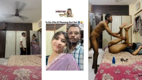 Horny Desi Couples Latest Trending Meme Full NUDE Blowjob Fucking