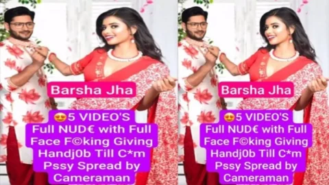 Barsha Jha Most Exclusive Fucking Giving Handjob