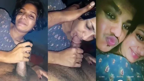 Leaked Mallu Girlfriend Blowjob Moaning and Hard Pussy Fucking Compilation Video MMS
